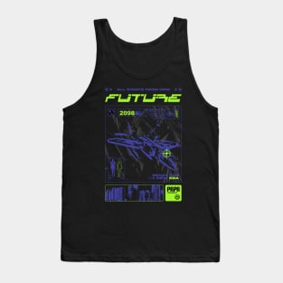 Fighter Aircraft STREETWEAR DESIGN Tank Top